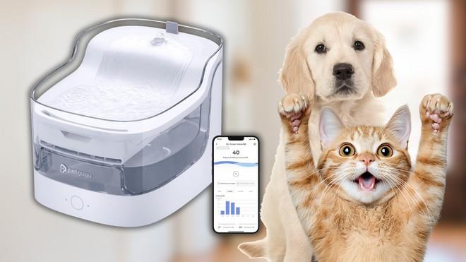 Petgugu PF1 è la fontanella smart geniale per cani e gatti