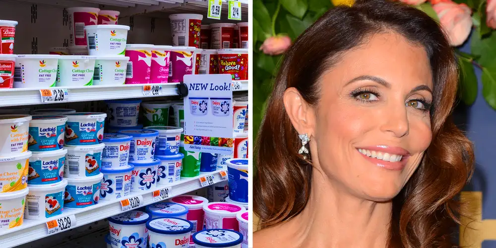“I’ll eat whatever she tells me”: Woman pulls up to empty cottage cheese aisle at grocery store. Is this the Bethenny Frankel effect?