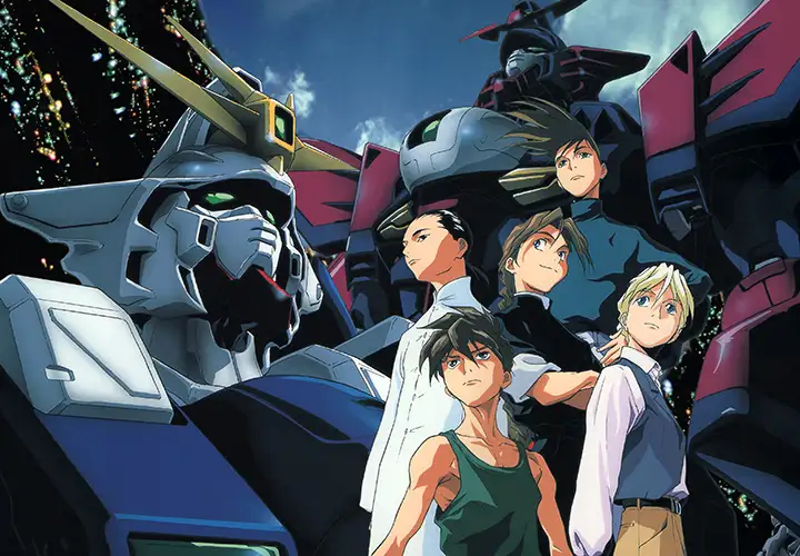 GUNDAM-W DATA FILE - Interventi di Hideyuki Tomioka, Hajime Katoki e Katsuyuki Sumisawa