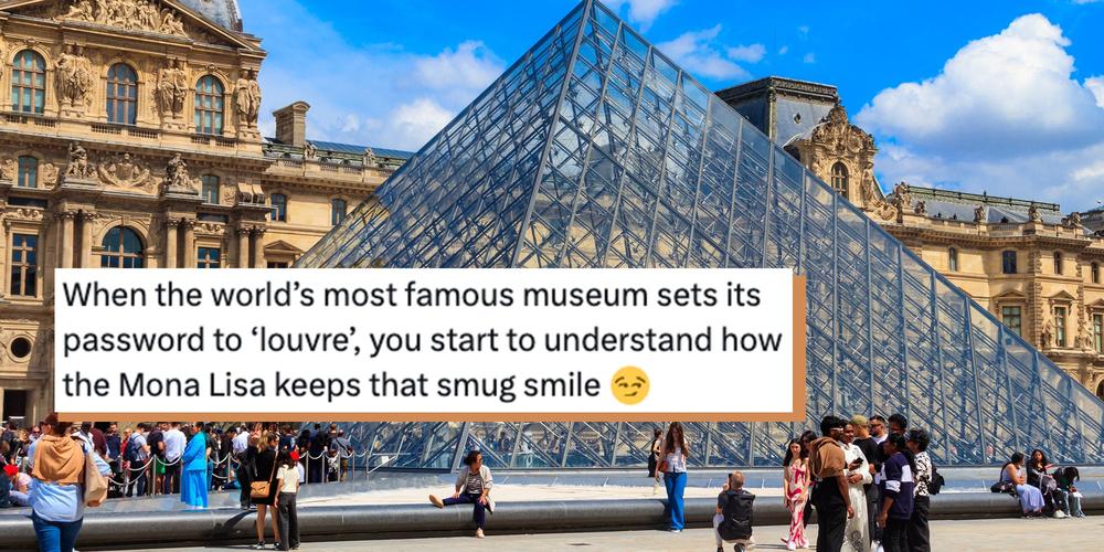 “The jokes write themselves”: The Louvre’s video surveillance password was… “Louvre”