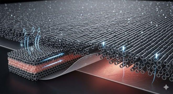Nuovo isolante in nanotubi di carbonio: resiste a oltre 2.600 °C