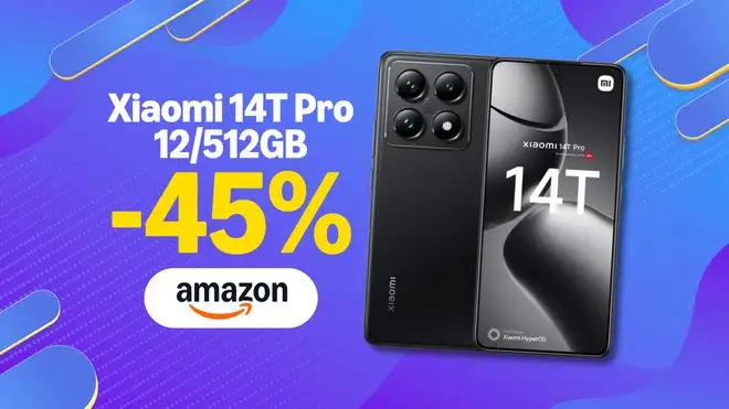Xiaomi 14T Pro: sconto del -45% sul prezzo di listino e nuovo minimo