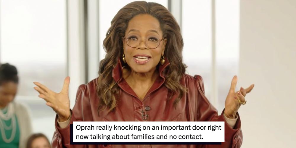 “Just before a major holiday”: Oprah’s episode about going “no contact” is causing backlash—here’s why some say it missed the mark