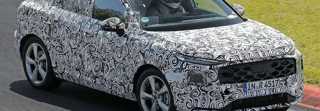 Nuova Audi Q3 Sportback 2025, il SUV Coupé si fa vedere al Nürburgring
