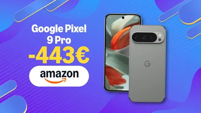 Google Pixel 9 Pro: doppio sconto Amazon e oltre 440€ di risparmio (listino)