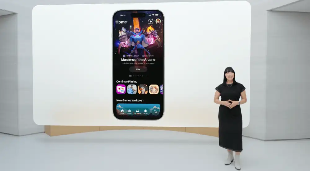 Apple debuts a new dedicated Games app