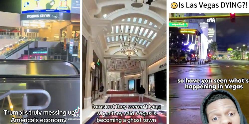 Where is everyone? TikToks are painting Las Vegas as a ghost town— and the footage is eerie