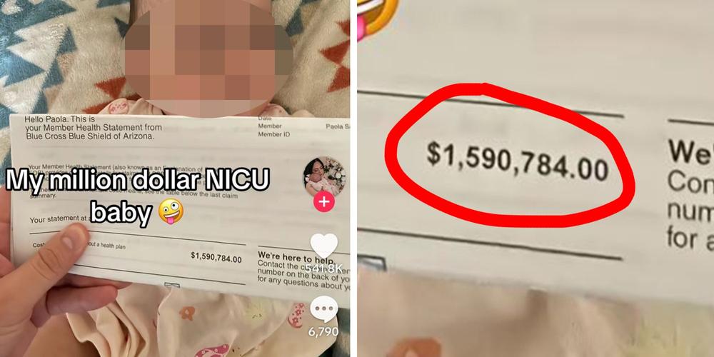 “Send it back!!!”: mom stuns TikTok with photo of her $1.5M NICU baby bill