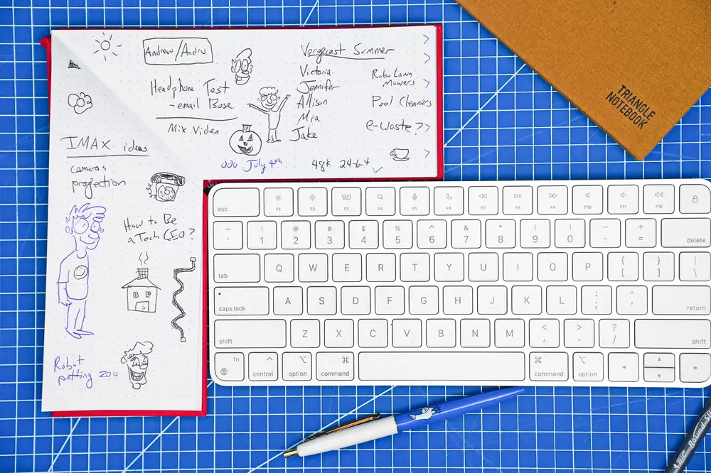 Weird-shaped notebooks make me want to write again