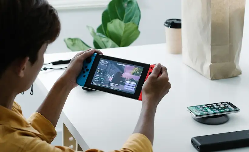 Man Afraid of Commitment Playing on His Preordered Switch 2