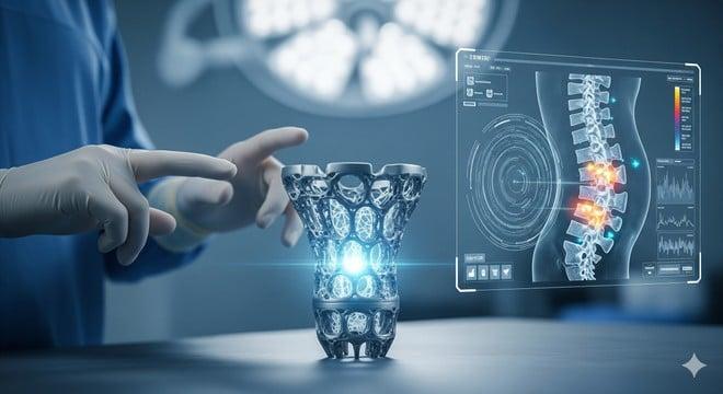 L'AI e la stampa 3D ridefiniscono la chirurgia spinale
