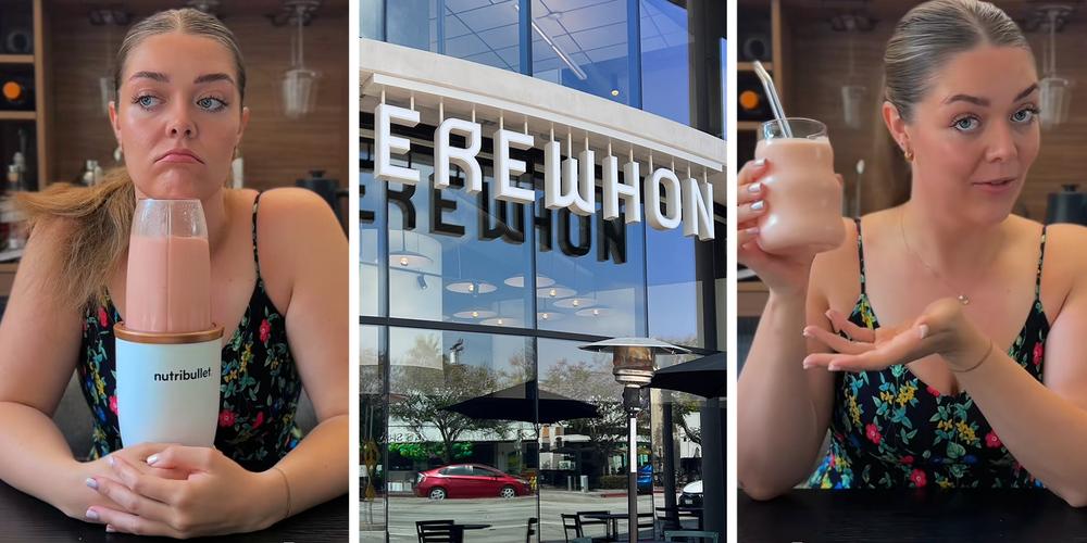 “RIP to me honestly”: Smoothie dupes influencer forced by Erewhon to remove her videos