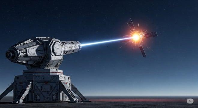La Cina sviluppa un cristallo laser che può accecare i satelliti