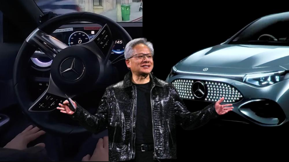 Nvidia and Mercedes-Benz reveal AI driverless car with advanced reasoning abilities