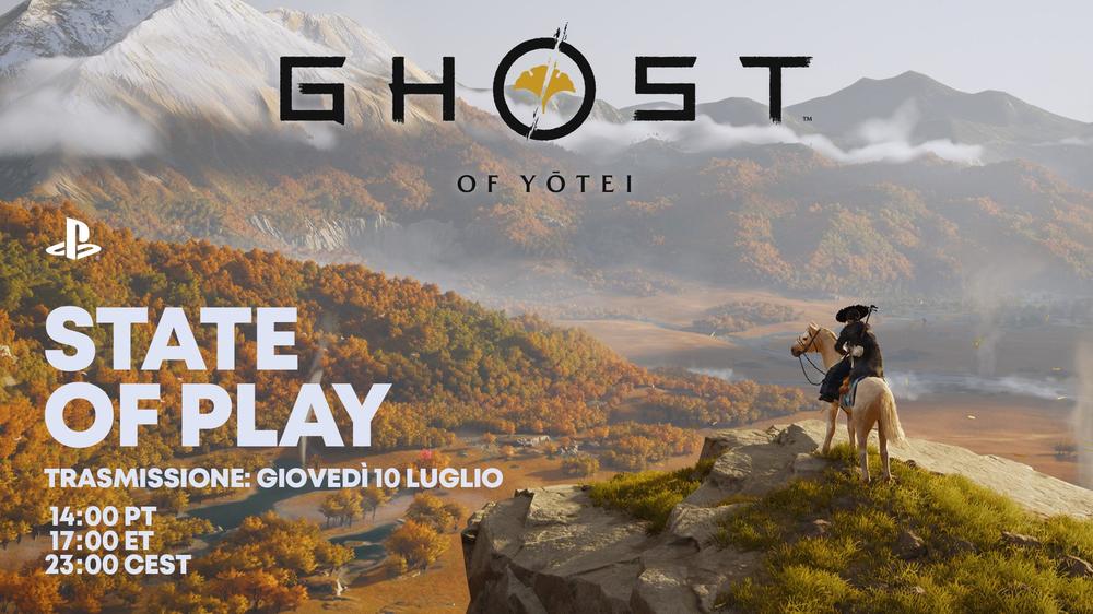 State of Play dedicato a Ghost of Yotei annunciato per il 10 luglio