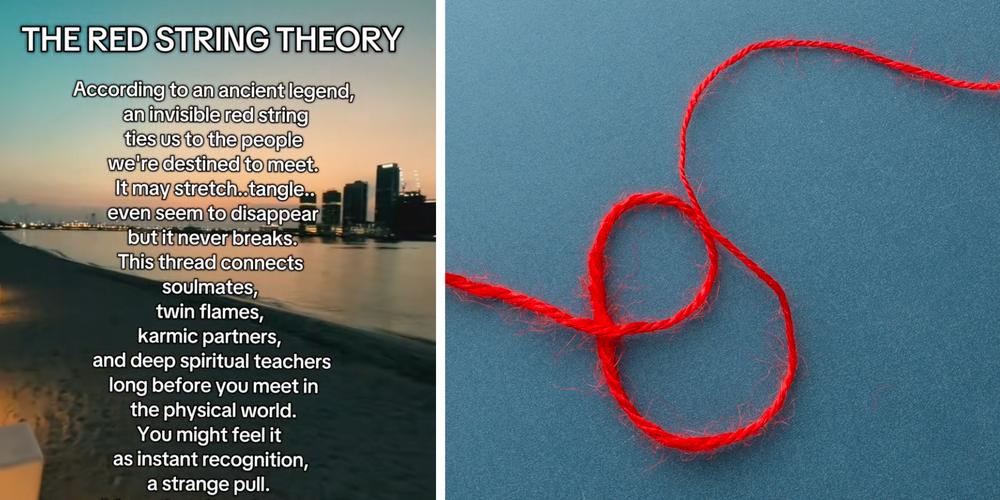 “I believe”: The Red String Theory binds TikTok with stories of fateful love