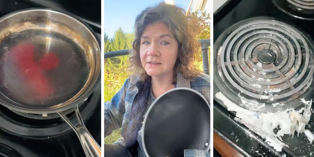“That red glow was your warning”: Woman’s stainless steel pan literally explodes. Then a welder explains the hidden science