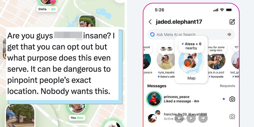 “I disabled that feature so quick:” Instagram Map now lets you share your location with friends, and nobody wants this