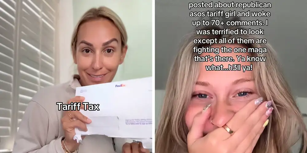 Woman hit with surprise $1200 tariff bill on her ASOS order—even though she returned most of it
