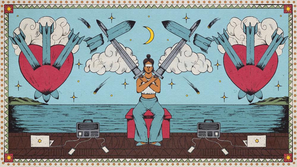 It’s all in the cards — Ukrainians consult tarot readers about wartime fears