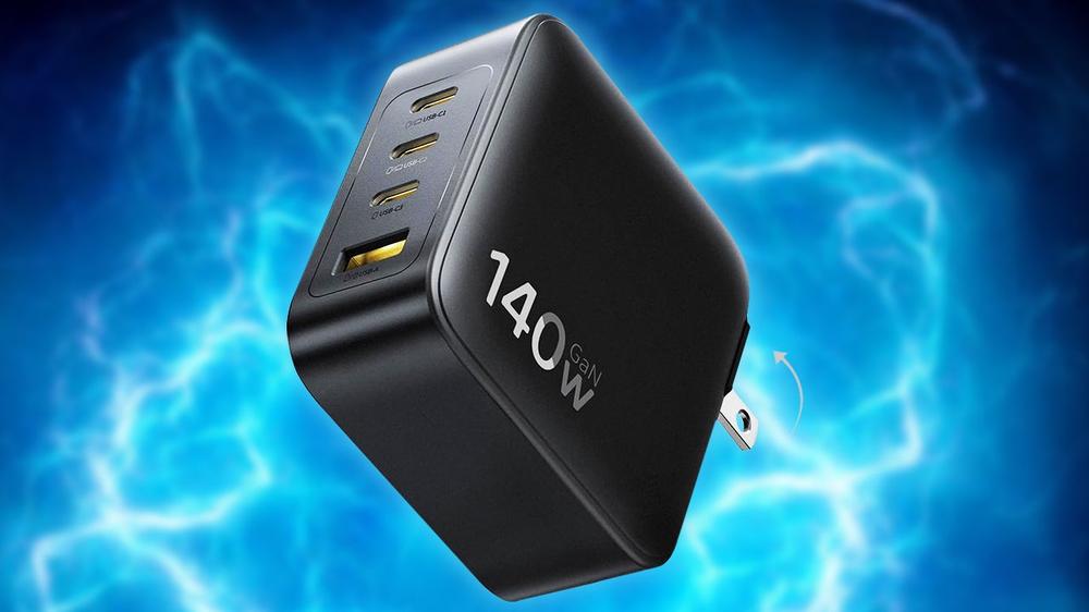 Save 50% off the Baseus 140W 4-Port USB-C Charger, Now Just $39.99 (Can Fast Charge a 16