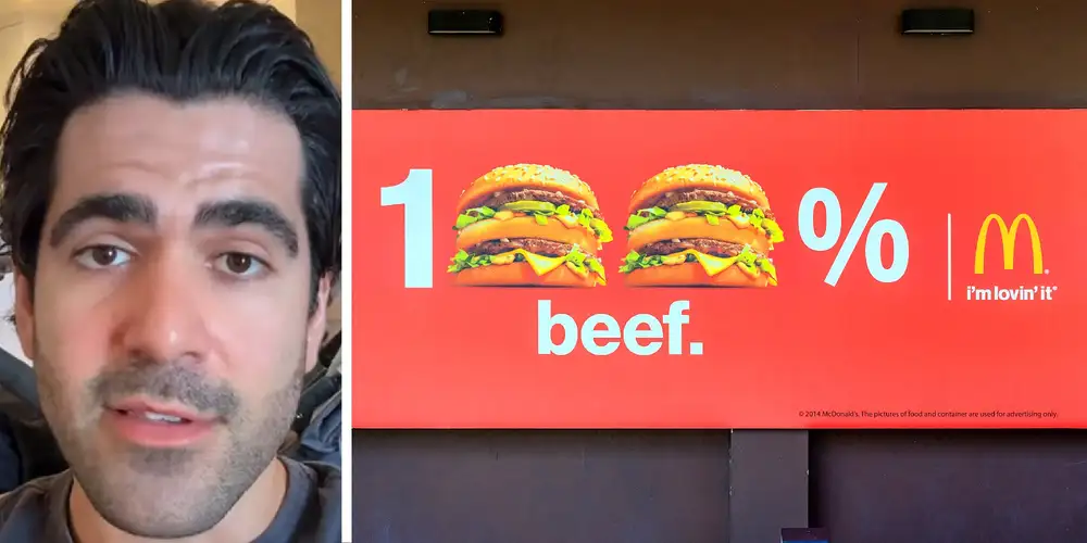 “I was working on a project with McDonald’s…”: Advertising worker reveals why “made with 100% beef” isn’t what you think it means