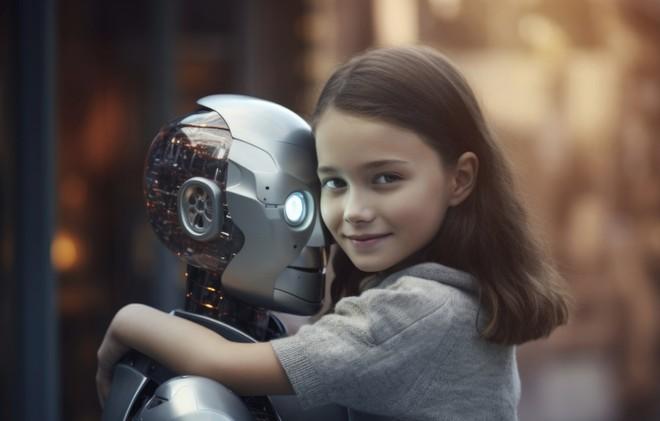 AI come supporto emotivo: sempre più bambini ne fanno uso