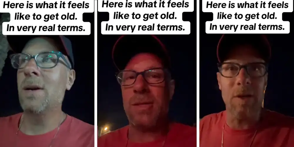 “This hit me HARD”: Author brutally nails what getting older actually feels like in viral video