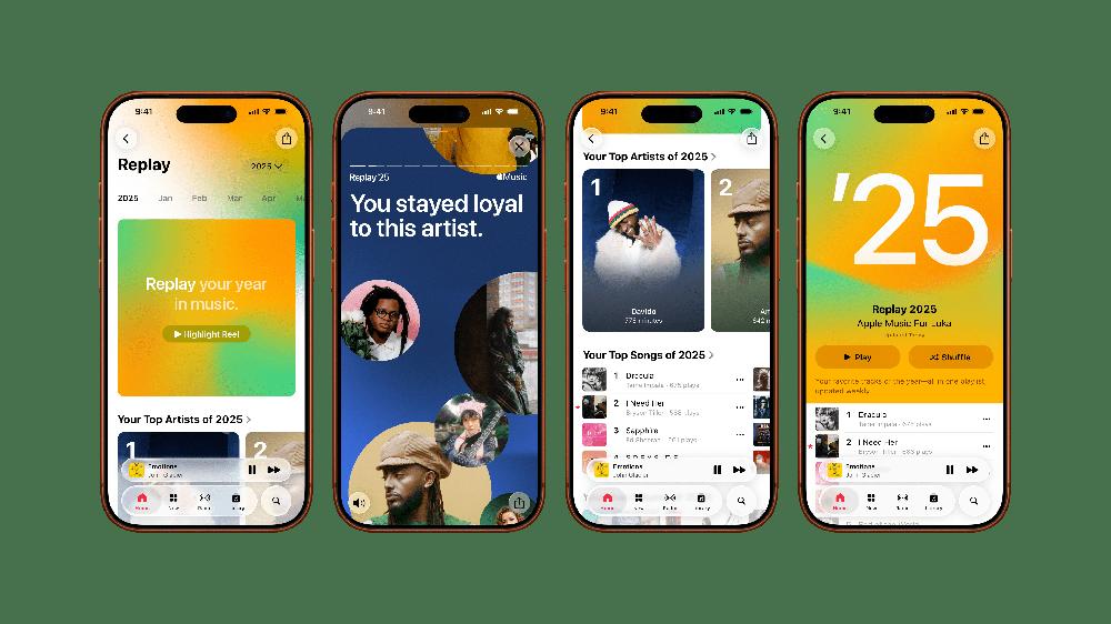 Apple Music Replay 2025 is back with new listening stats