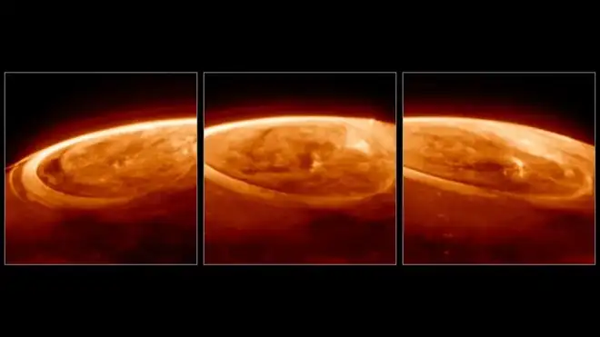 James Webb svela immagini di aurore mozzafiato su Giove