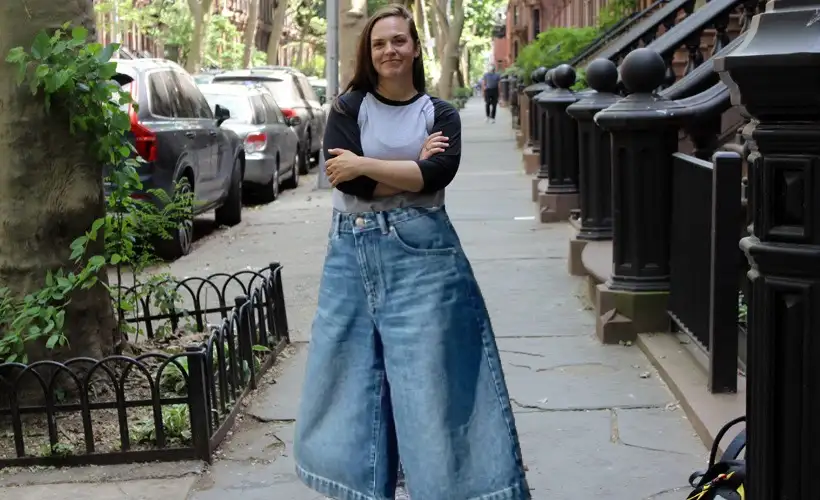 Woah! This Woman’s Jean Shorts Are So Long They’re Actually Just Jeans