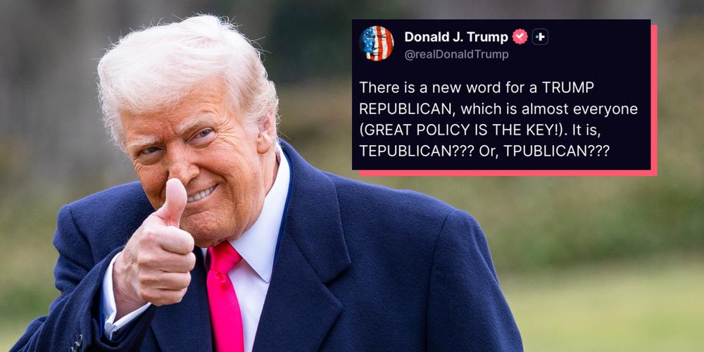 “He’s losing his touch”: Trump pitches new name for “Trump Republicans,” and some critics think he’s lost it