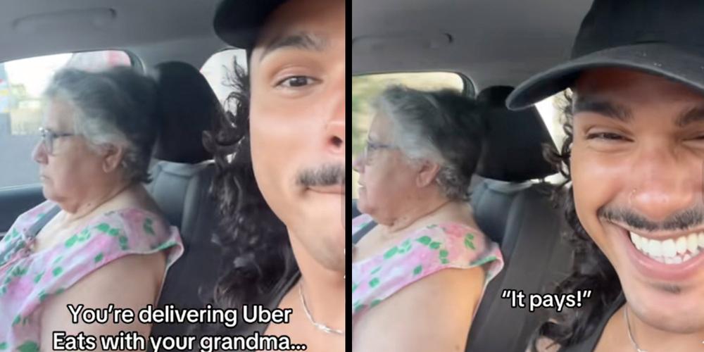 “It pays!”: Actor Tomás Matos shares that they’re delivering food with their grandma now