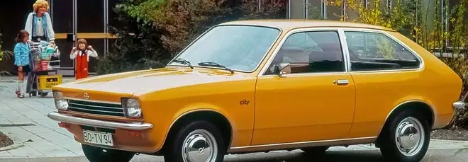 Opel Kadett City compie 50 anni: la compatta che ha fatto scuola