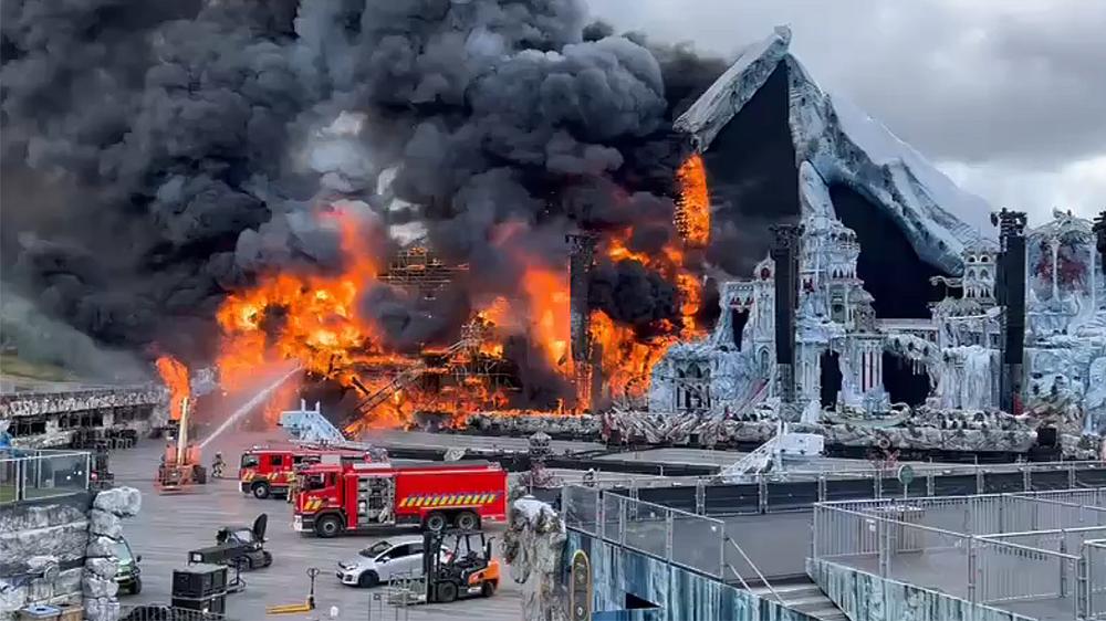 Tomorrowland main stage ablaze in massive fire days before EDM festival