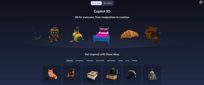 Arriva Copilot 3D: da immagine a modello pronto in pochi secondi