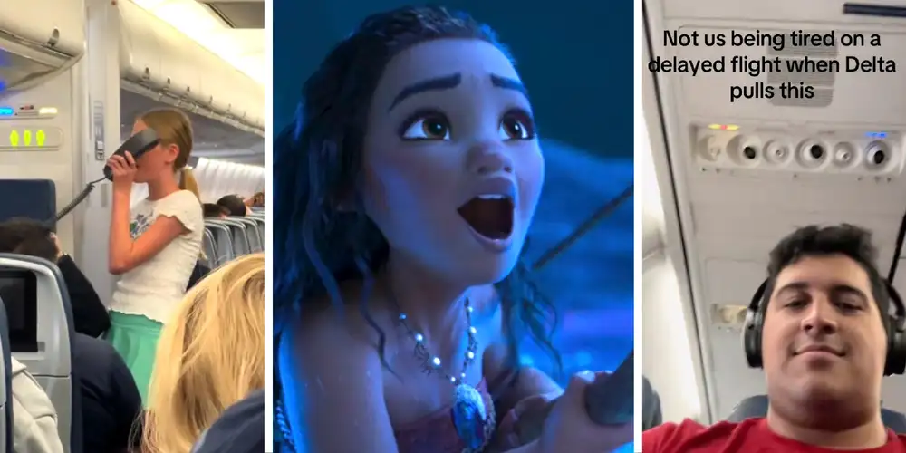 “Actually my worst nightmare”: Delta passengers forced to endure impromptu “Moana” performance by a child