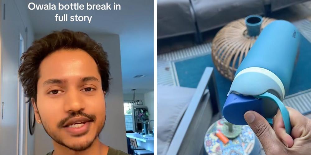 “He lunged at me”: This musician fought off two home invaders using only his Owala water bottle