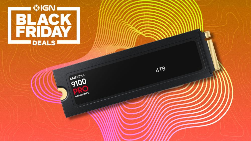 Score a 4TB Samsung 9100 Pro SSD With Heatsink for Under $400 in Amazon’s Black Friday Sale