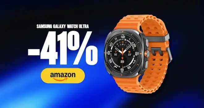 Samsung Galaxy Watch Ultra: sconto del 41% e nuovo minimo storico