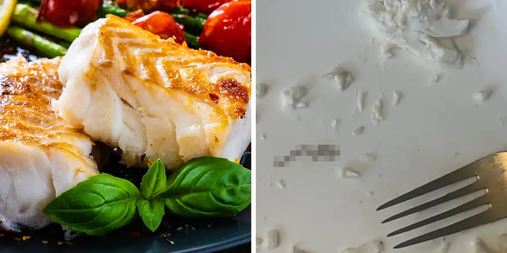 Diner horrified to find parasitic worm in her fish—after she took the last bite