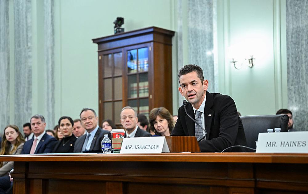 NASA nominee appears before Congress, defends plans to revamp space agency