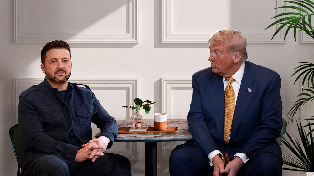 Trump, Zelensky Sit Across From Each Other In Awkward Silence At Georgetown Cupcake