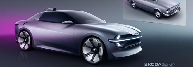Skoda rende omaggio alla sua storia reinterpretando in chiave moderna la Skoda 100