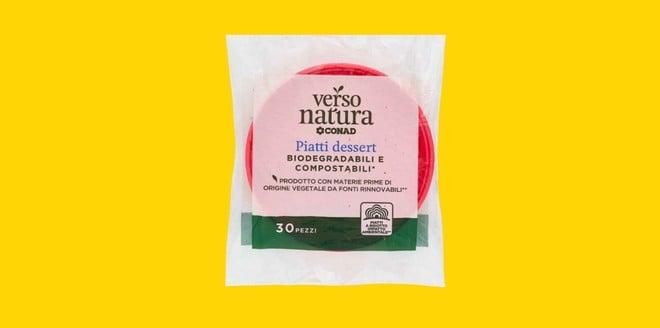 Conad richiama lotto di piatti biodegradabili Verso Natura: cosa fare