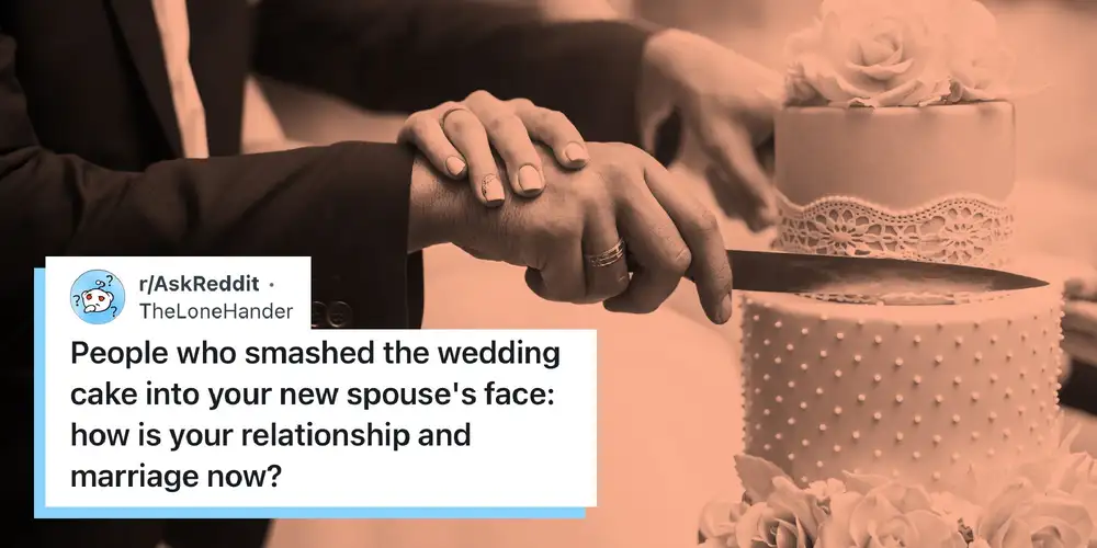 “He broke my nose”: Men who smashed wedding cakes in their spouse’s faces are shockingly largely divorced now