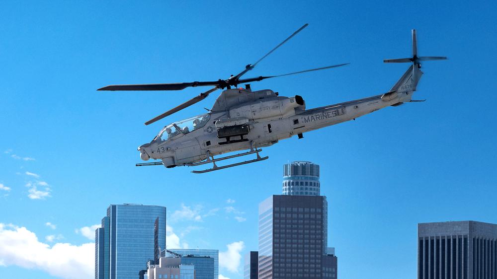 Marine Wonders What Will Become Of Angelenos Left Behind As Chopper Rises Into Sky