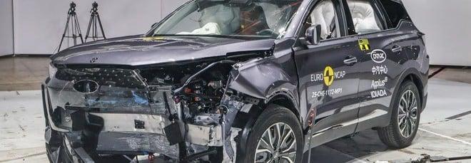 Crash test Euro NCAP: 5 stelle per Polestar 4, Lynk & Co 02, Omoda 9, Zeekr 7X e MG P9