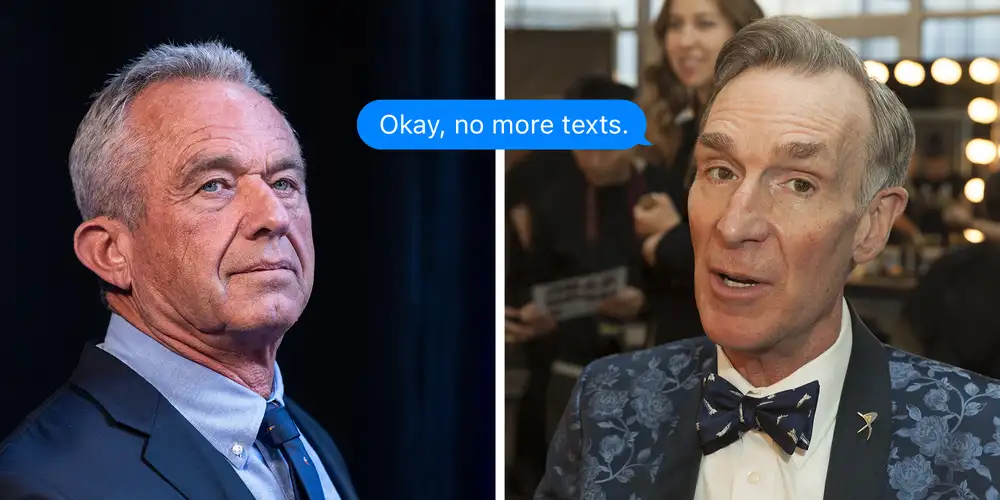 “The Science Guy has left the chat”: Bill Nye ghosts RFK Jr. after he bombards him with anti-vax texts