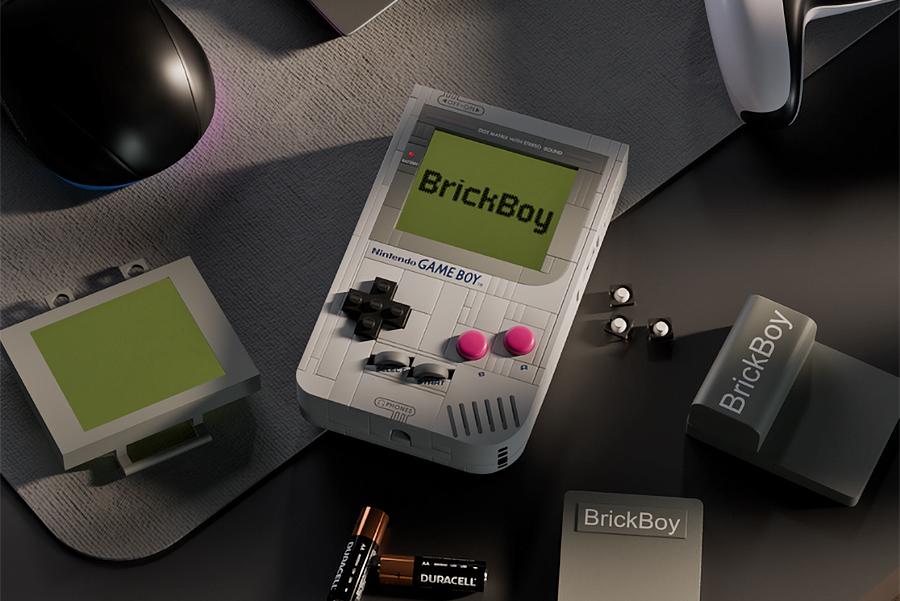 The BrickBoy upgrade kit costs more than twice as much as the Lego Game Boy